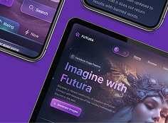 Futura – Creative Platform with AI